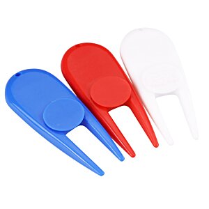 Additional Image 2 - a group of blue and red golf tweezers