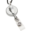 View Image 2 of 2 of Metal Retractable Badge Holder