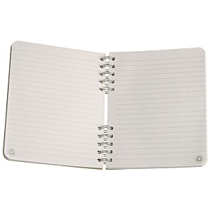 Additional Image 1 - a white paper with a metal band