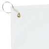 View Image 2 of 2 of Deluxe Hemmed Golf Towel - White