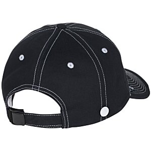 Additional Image 2 - a black hat with white dots
