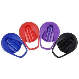 Additional Image 2 - a group of colorful plastic caps