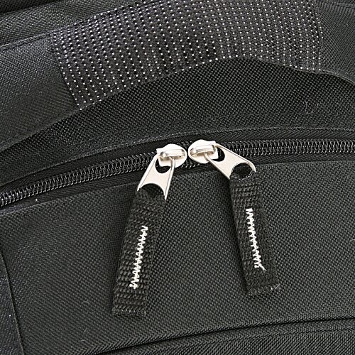 Additional Image 2 - zippers on a black bag