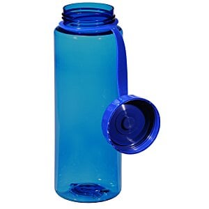 Additional Image 3 - a blue water bottle with a lid