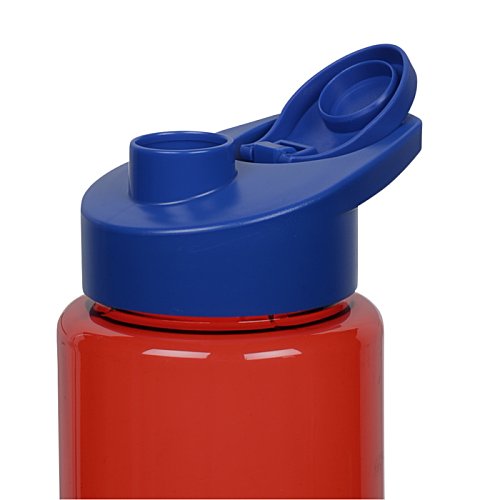 Additional Image 1 - a red and blue plastic bottle