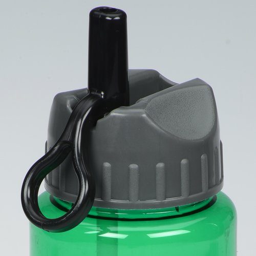 Additional Image 2 - a green bottle with a black straw