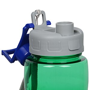 Additional Image 3 - a close up of a green water bottle