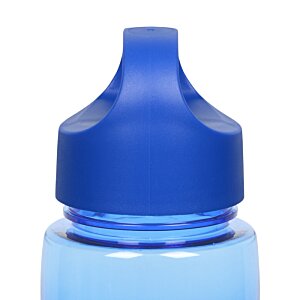 Additional Image 2 - a blue bottle with a blue cap