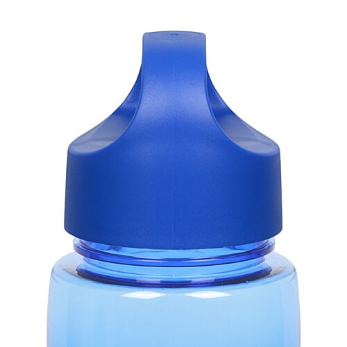 Poly-Pure Lite Bottle with Oval Crest Lid - 18 oz. Image 2 of 3