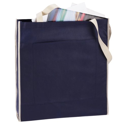 Additional Image 1 - a black bag with a ribbon