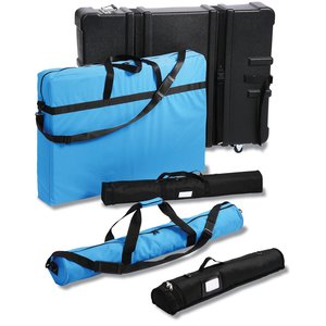 Additional Image 1 - a blue bag with black straps
