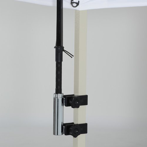 Additional Image 1 - a black and silver object on a white wall