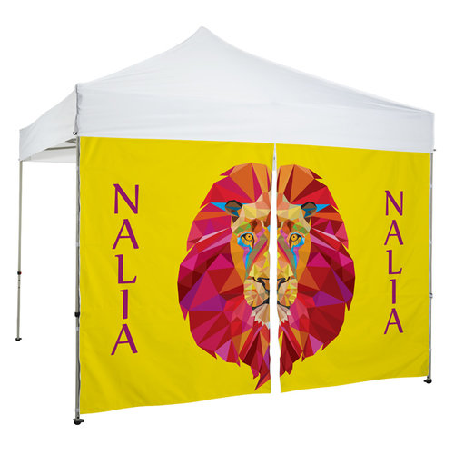 Standard 10' Event Tent - Middle Zipper Wall - Two Sided- Full Colour Image 2 of 2