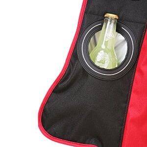 Additional Image 3 - a bottle in a black and red cover