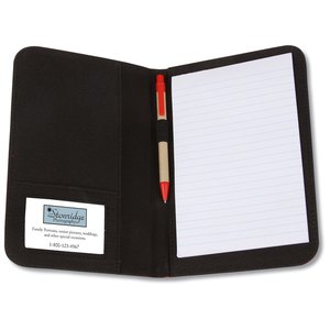 Additional Image 1 - a black folder with white paper