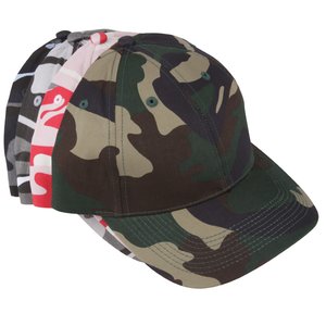 Additional Image 2 - a camouflage hat on a white background