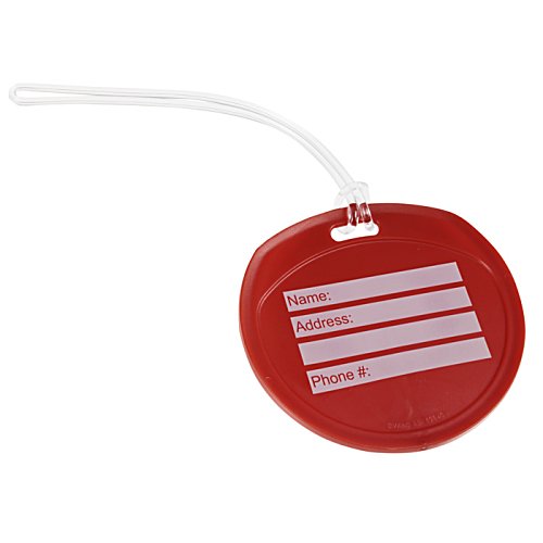 Additional Image 1 - a red circle with white lines on it