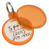 View Image 2 of 2 of Round Reflector Pet ID Tag