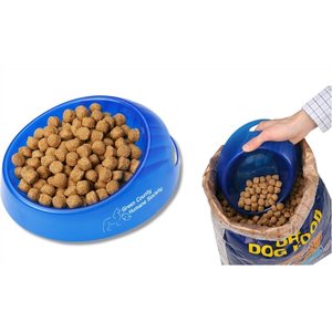 Additional Image 1 - a blue bowl with food in it