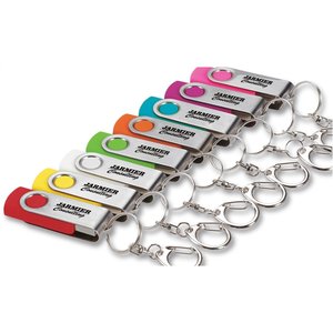 Additional Image 3 - a row of colorful usb flash drives