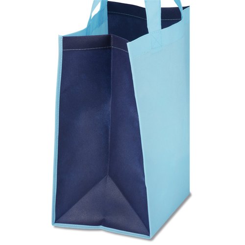 Additional Image 2 - a blue bag with handles
