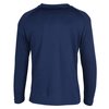 View Image 2 of 2 of Double Mesh LS Moisture Wicking Tee - Youth - Closeout