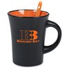 Additional Thumbnail Image 2 - a black and orange coffee mug