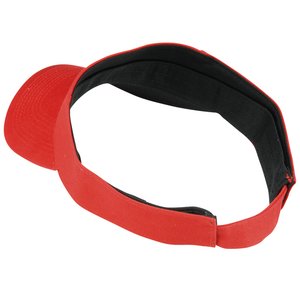 Additional Image 2 - a red and black visor