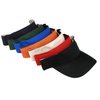 View Image 2 of 3 of Cotton Twill Visor - 24 hr