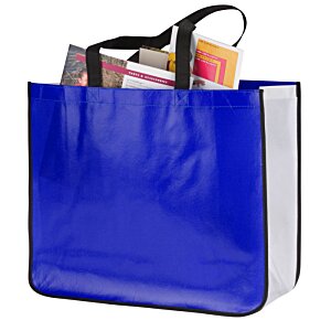 Additional Image 3 - a blue bag with a bag full of books
