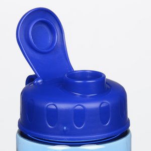 Additional Image 3 - a blue plastic bottle with a lid