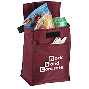 Additional Image 1 - a red bag with food in it