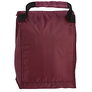 Additional Image 2 - a red bag with black handles