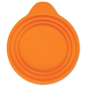 Additional Image 2 - an orange circle with a white background