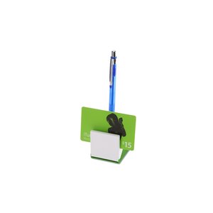 Additional Image 2 - a green and white broom holder