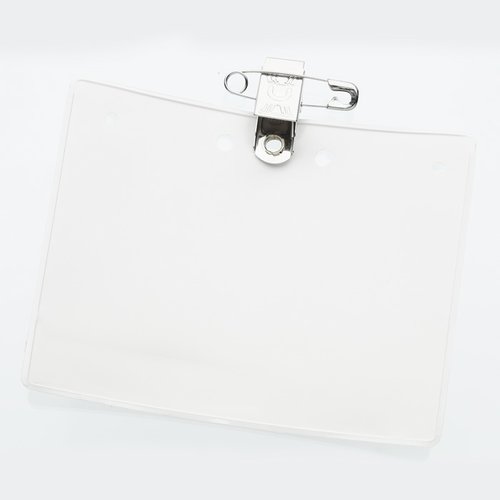 Additional Image 1 - a white rectangular object with a black clip