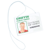 View Image 2 of 2 of Vinyl Badge Holder with Elastic Neck Cord - 24 hr