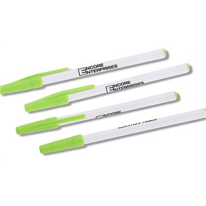 Additional Image 1 - a group of pens with green caps