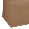 View Image 3 of 3 of Kraft Paper Brown Shopping Bag - 9-3/4" x 7-3/4"