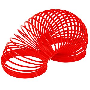 Additional Image 2 - a red plastic spring toy