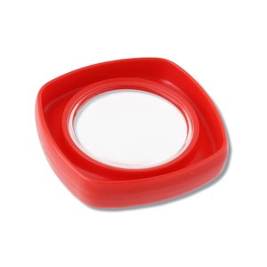 Additional Image 1 - a red square object with a white circle