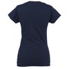 View Image 2 of 2 of Gildan Softstyle V-Neck T-Shirt - Ladies' - Embroidered