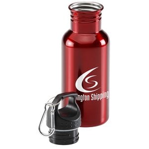 Additional Image 1 - a red bottle with a black cap