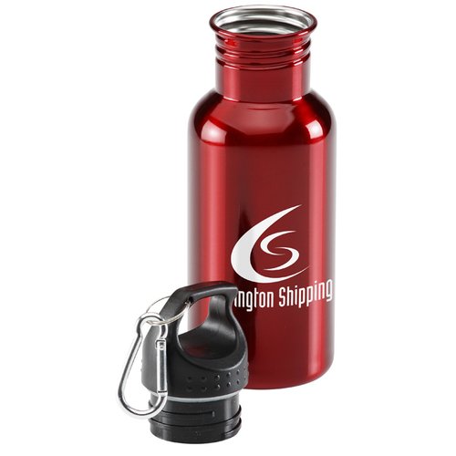 Additional Image 1 - a red bottle with a black cap