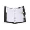 Additional Thumbnail Image 3 - a black and white notebook with a clip