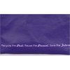 View Image 4 of 5 of Expressions Laminated Grocery Tote - Purple