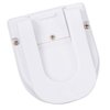 Additional Thumbnail Image 1 - a white toilet seat with a white background