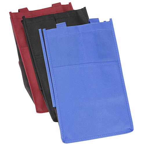Non-Woven Four Bottle Bag Image 1 of 1