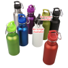View Image 3 of 3 of Wide Mouth Matte Stainless Sport Bottle - 16 oz.