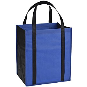 Additional Image 1 - a blue bag with black straps